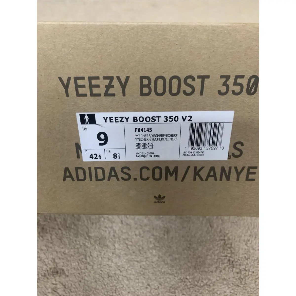Adidas shoes - adidas Yeezy Boost 350 - Yeezy Boost - FX4145 - Black Red 6