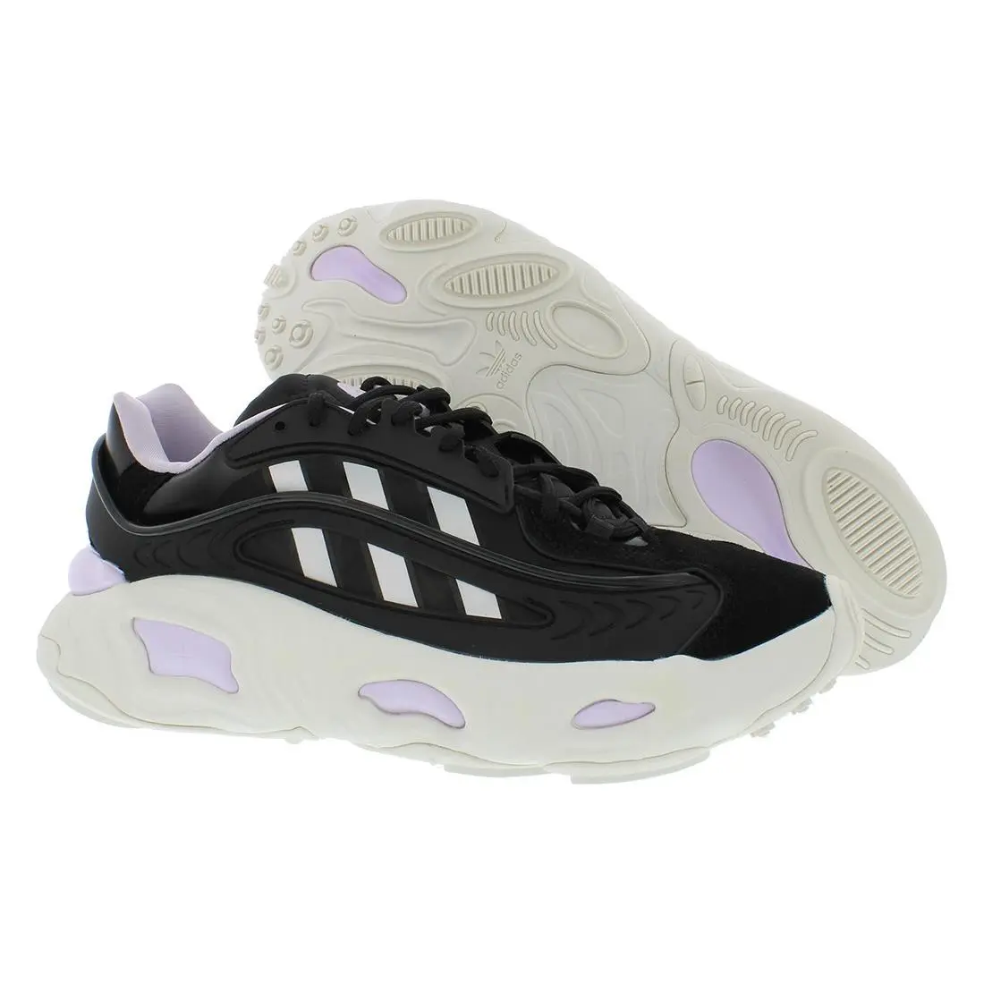 Adidas Oznova Womens Shoes Size 9.5 Color: Core Black/metallic Silver/purple