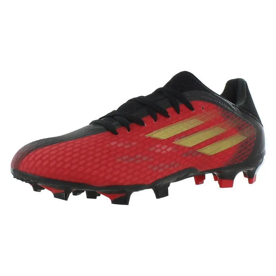 Adidas shoes - Vivid Red/Gold Metallic/Core Black, Main: Red (UPC: 195733989439) 3