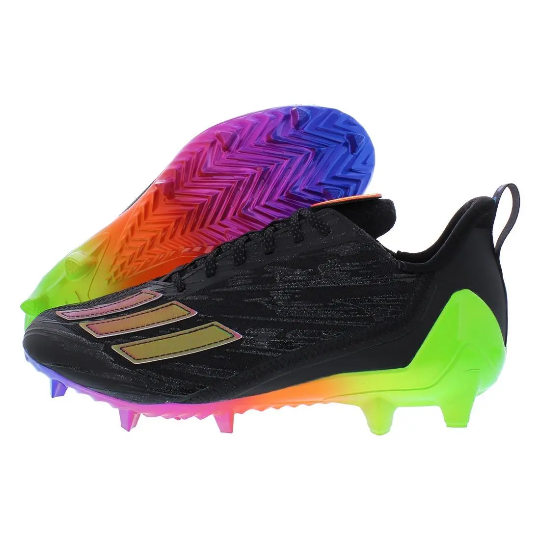 Adidas Adizero Cleats Mens Shoes Size 8.5 Color: Core Black/core Black/grey