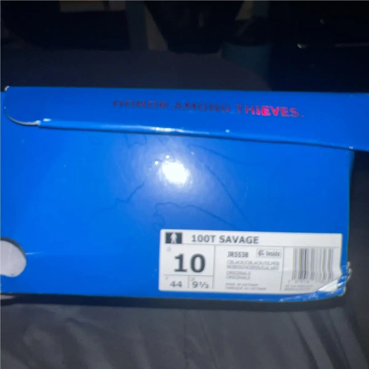 Adidas shoes - 100 Thieves x adidas Savage - JR5538 - Black 5