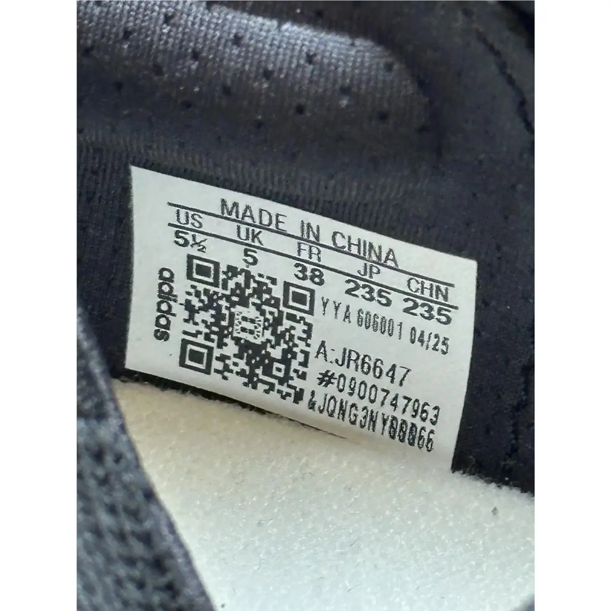 Adidas shoes - JR6647 - JR6647 - Black 6