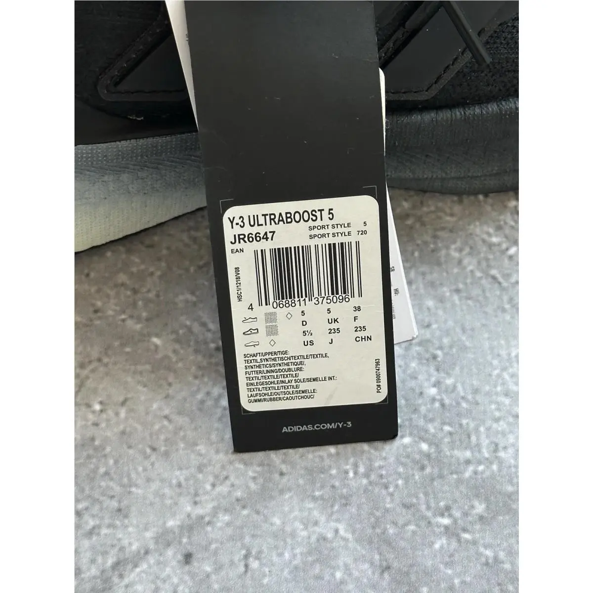 Adidas shoes - JR6647 - JR6647 - Black 7