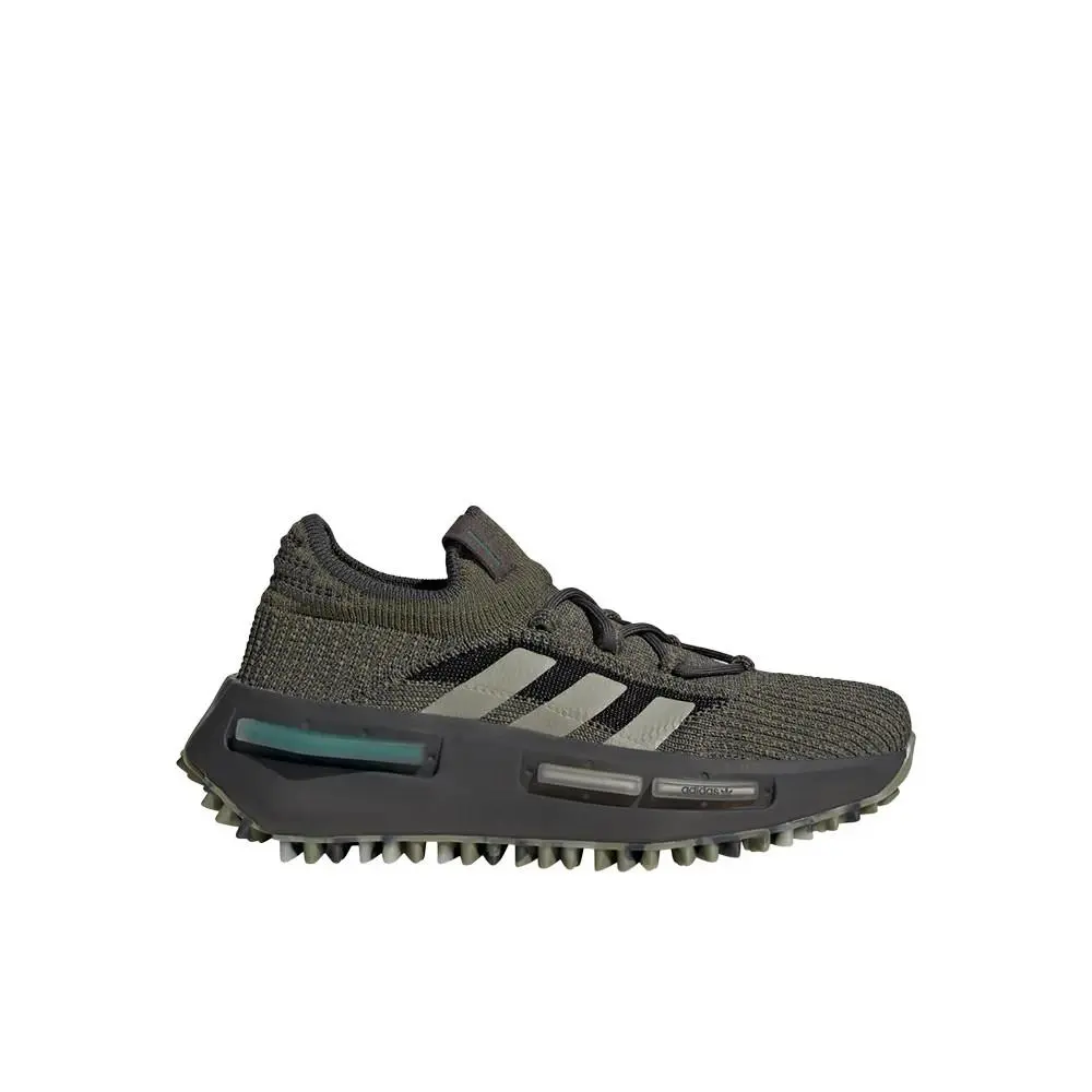 Adidas Nmd S1 J - Focoli / Silver / Carbon - IE4824 - Kids Size 4