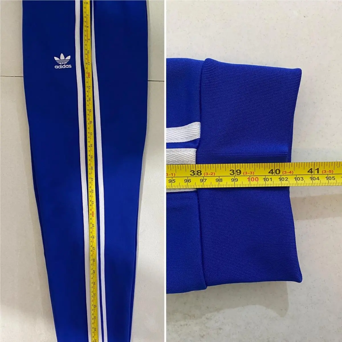 Adidas clothing - Semi Lucid Blue White 10