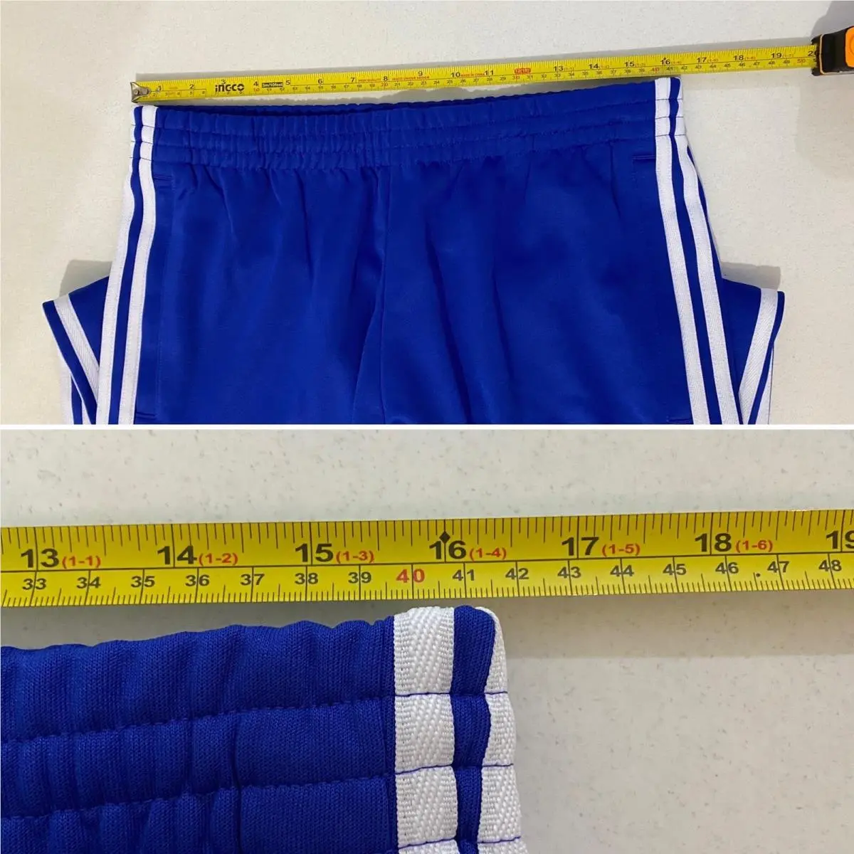 Adidas clothing - Semi Lucid Blue White 9