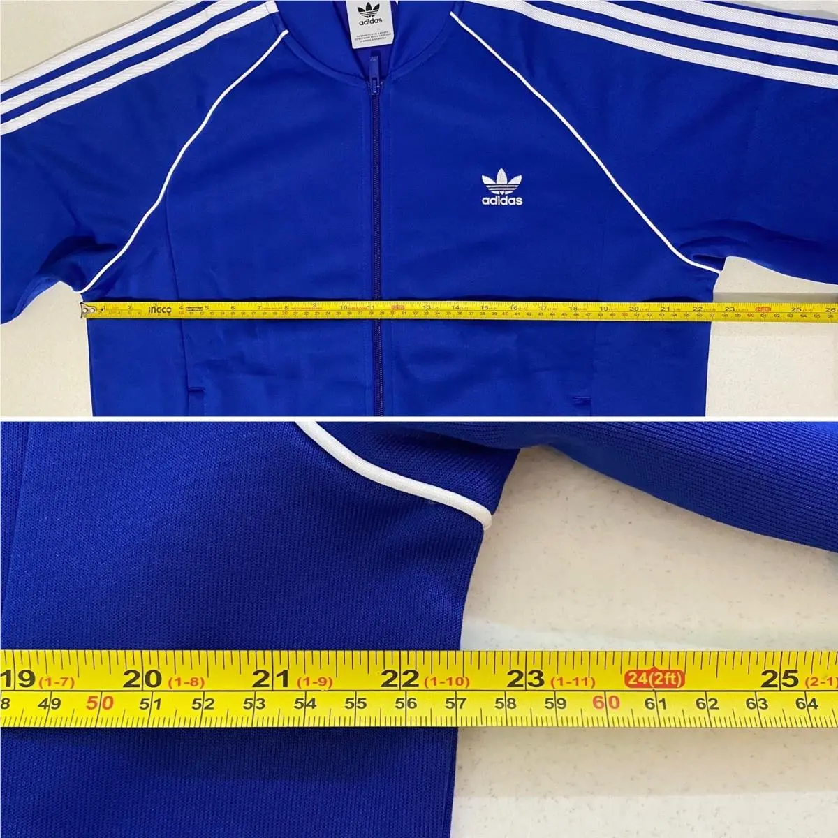 Adidas clothing - Semi Lucid Blue White 7