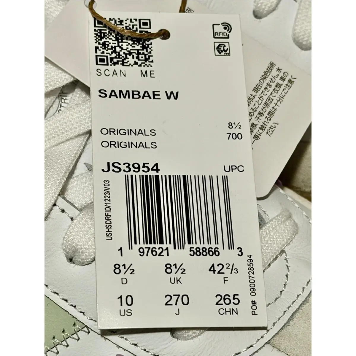 Adidas shoes - adidas Sambae - Sambae - White 2