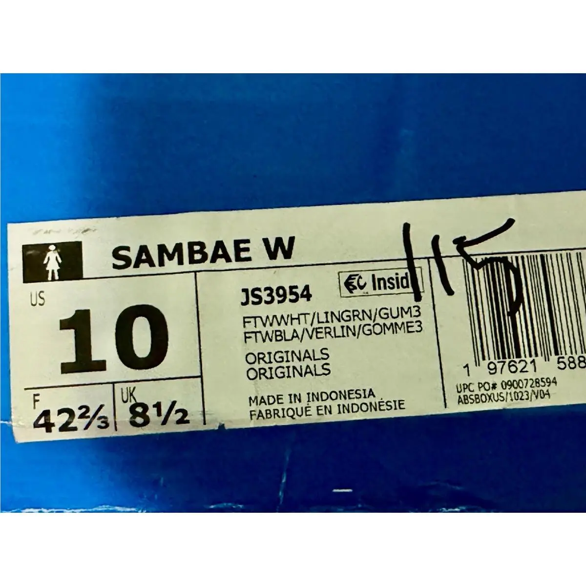 Adidas shoes - adidas Sambae - Sambae - White 1