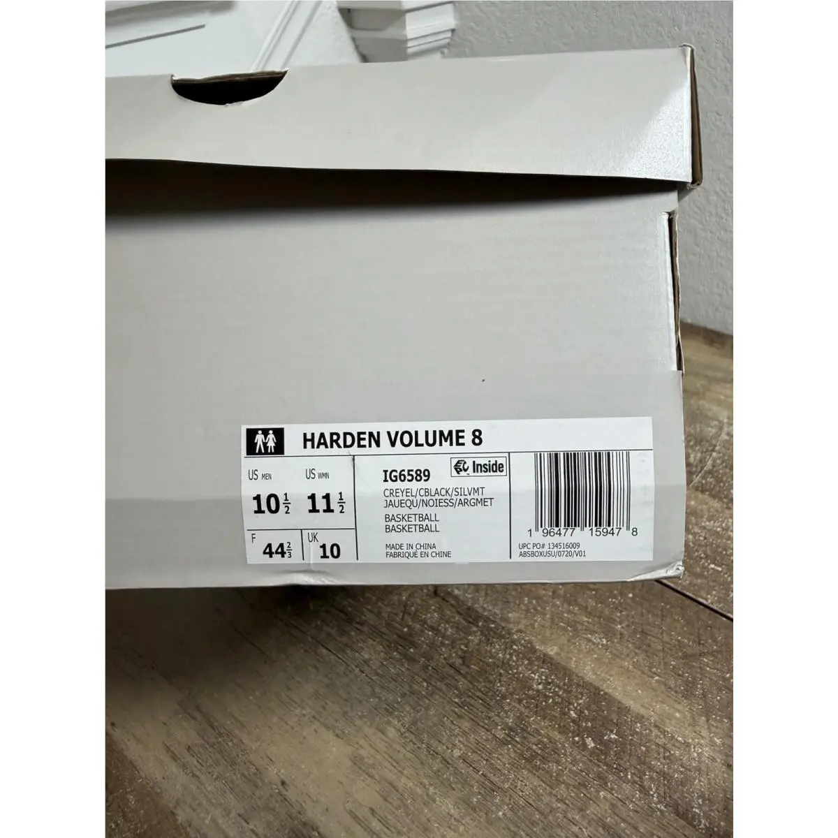 Adidas shoes - Harden Vol. 8 - Harden - Ig6589 - Yellow 8
