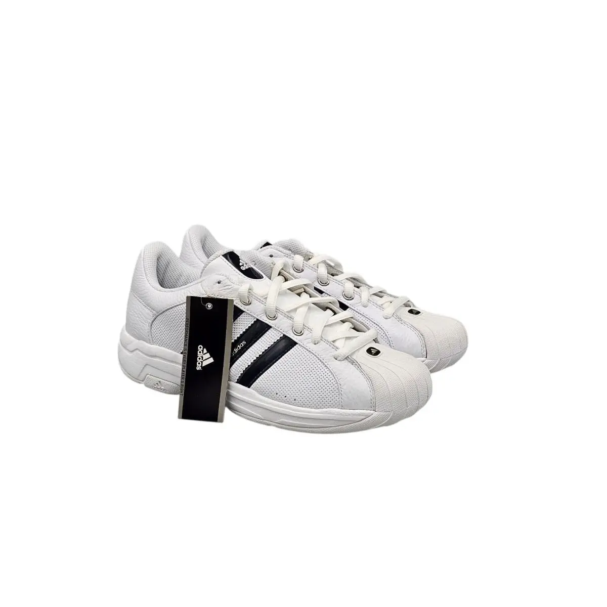Adidas Men`s Size 8 US Deadstock `09 Superstar 2G Ultra SS2G White Sneakers