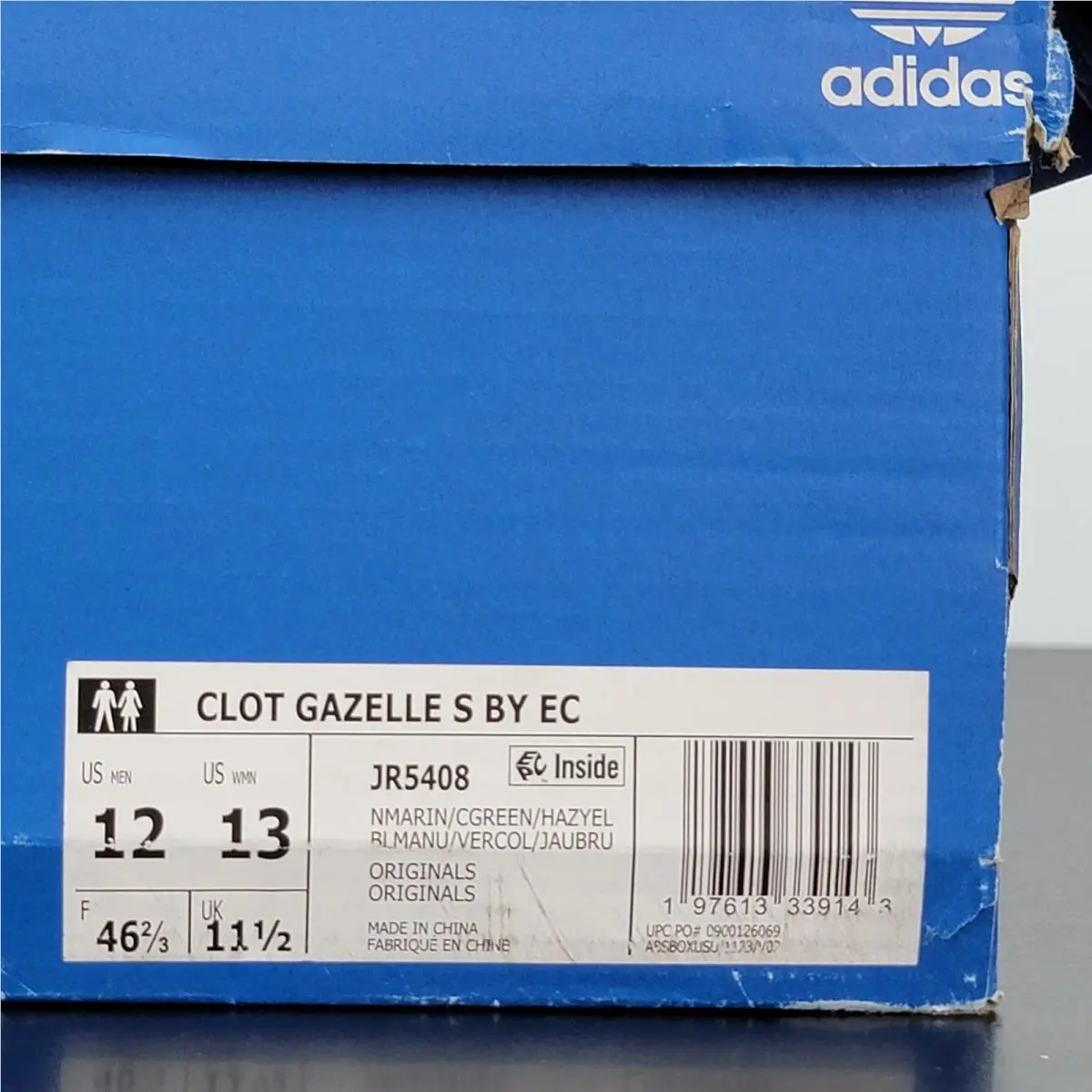 Adidas shoes - adidas Gazelle - Gazelle - JR5408 - Blue 6
