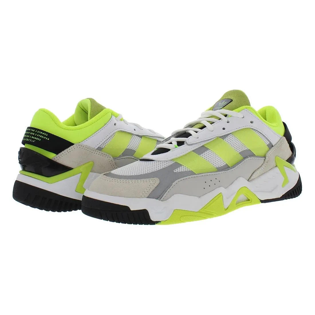 Adidas shoes - Footwear White/Solar Yellow/Core Black, Main: White (UPC: 195734208553) 1