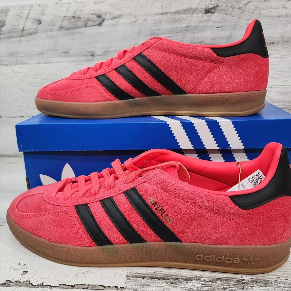 Adidas shoes - Gazelle Indoor - Gazelle Indoor - Red 1