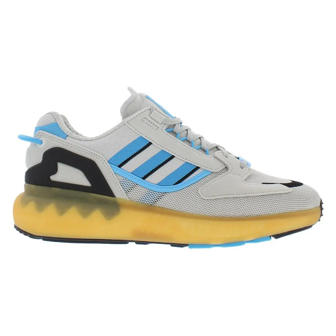 Adidas ZX 5K Boost Mens Shoes Size 8 Color: Grey One/sky Rush/pulse Amber