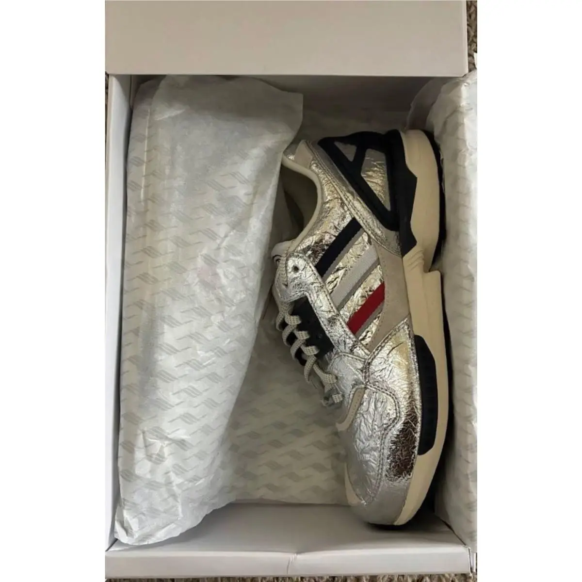 Adidas shoes - Silver 3