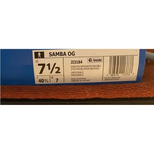 Adidas shoes - adidas Samba OG - Samba - JI3184 - Brown 4