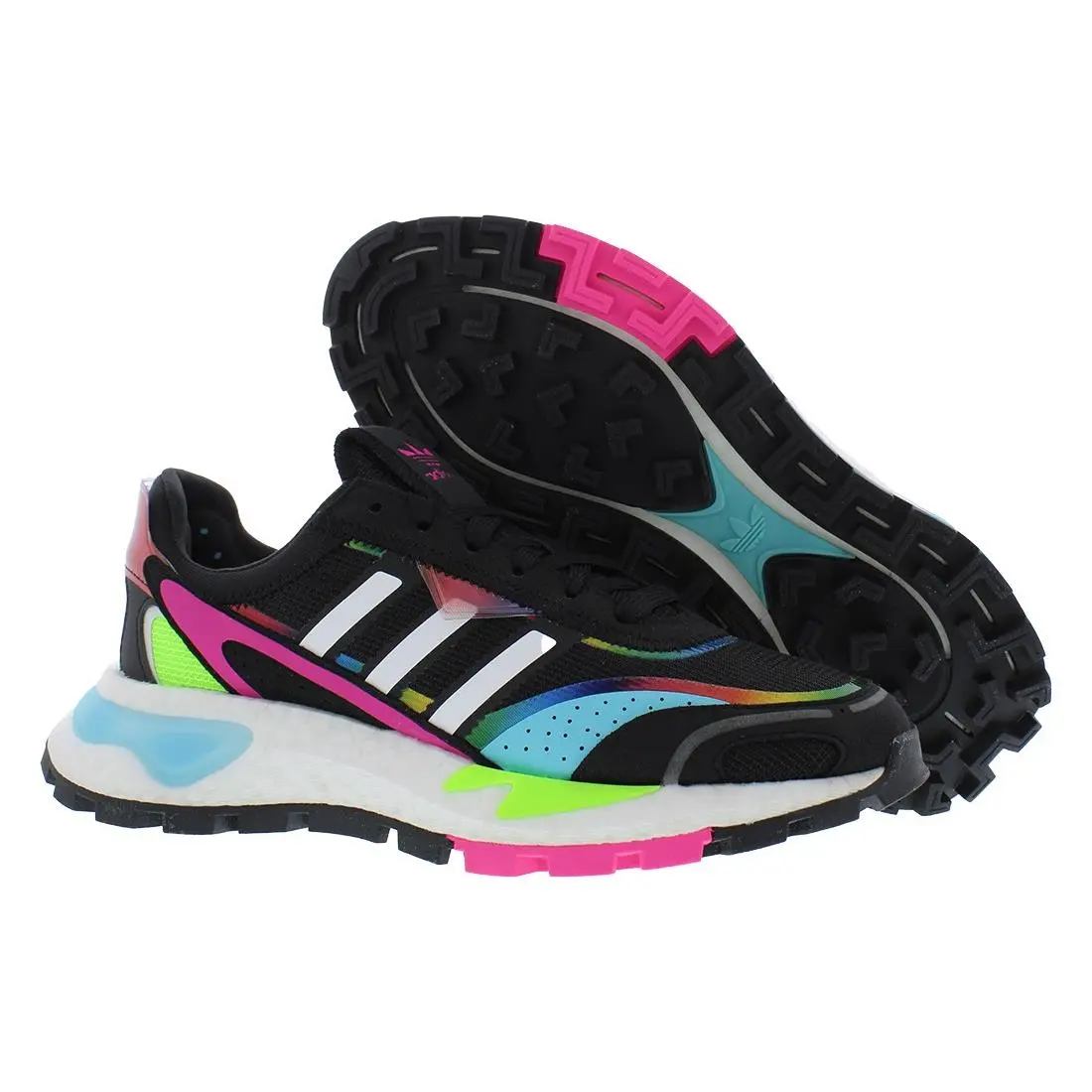 Adidas Retropy P9 Mens Shoes Size 6.5 Color: Gum 5/Aero Green/aluminium - Gum 5/Aero Green/Aluminium, Main: Multi-Colored