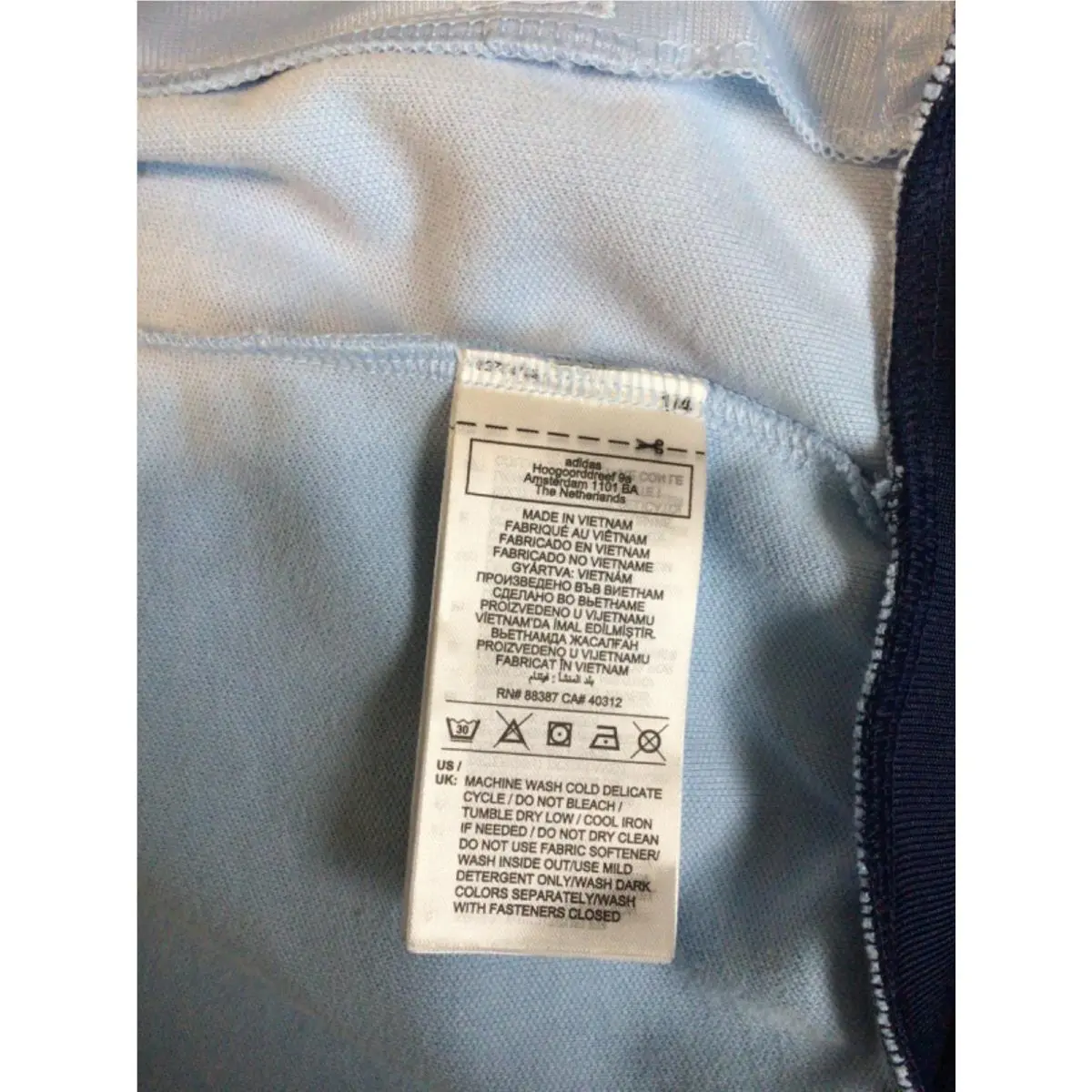 Adidas clothing - Blue 9