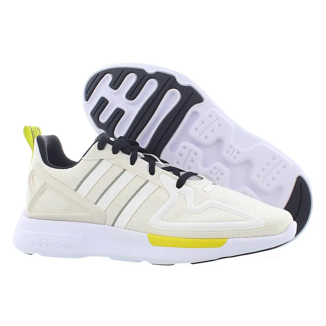 Adidas Zx 2K Flux Mens Shoes Size 8.5 Color: Chalk White/core Black/feather