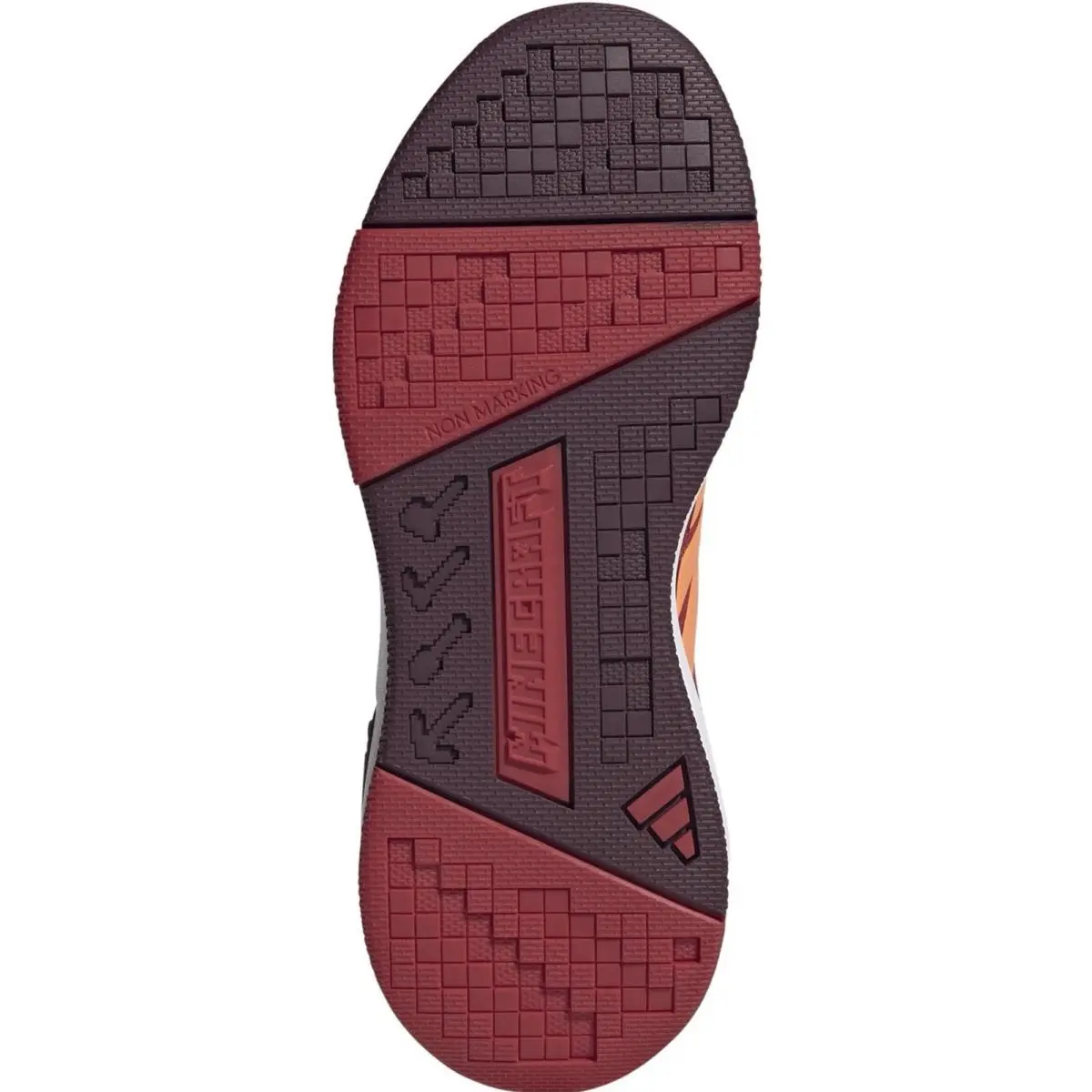 Adidas shoes - Minecraft Pro J - Minecraft Pro - Red (UPC: 0197617851634) 7