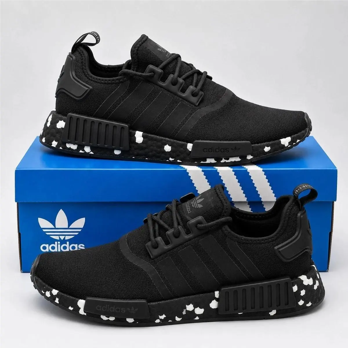 Adidas NMD_R1 Core Black GZ4306 Boost Running Shoes Men’s Size 10.5