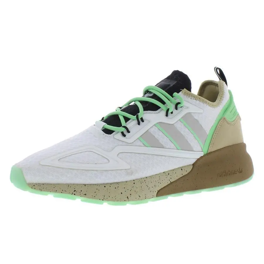 Adidas shoes - White/Beige/Mint, Main: White (UPC: 194821370920) 3