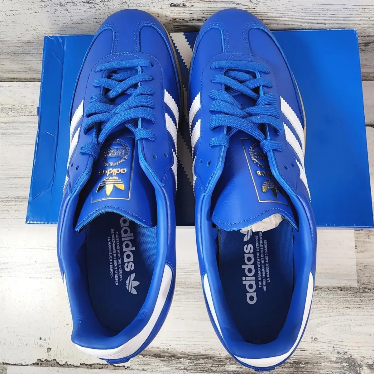Adidas shoes - adidas Samba - Samba - Blue 4