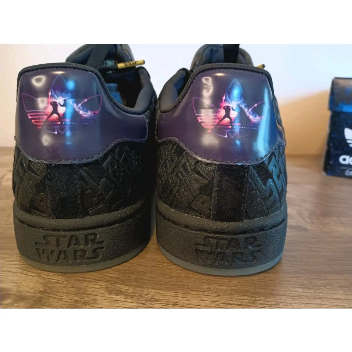 Adidas shoes - adidas Superstar - Superstar - G17710 - Black and gold (UPC: 884894194928) 8