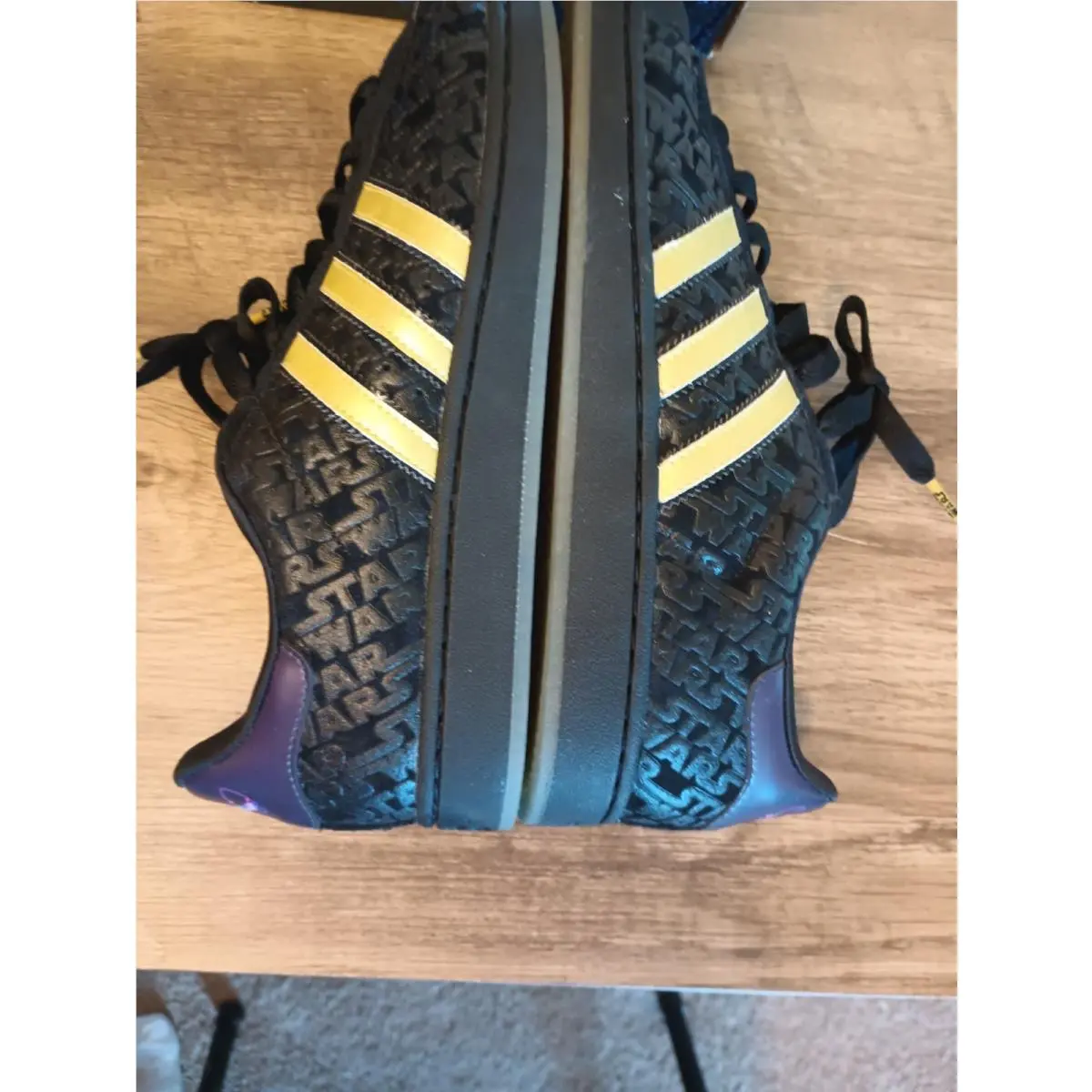 Adidas shoes - adidas Superstar - Superstar - G17710 - Black and gold (UPC: 884894194928) 11