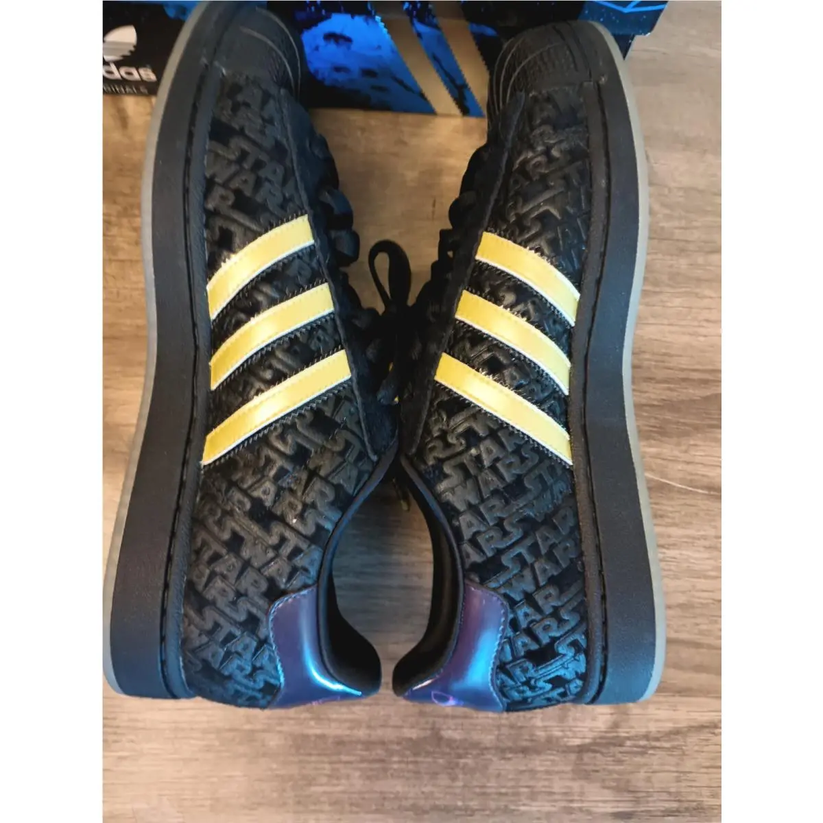 Adidas shoes - adidas Superstar - Superstar - G17710 - Black and gold (UPC: 884894194928) 12