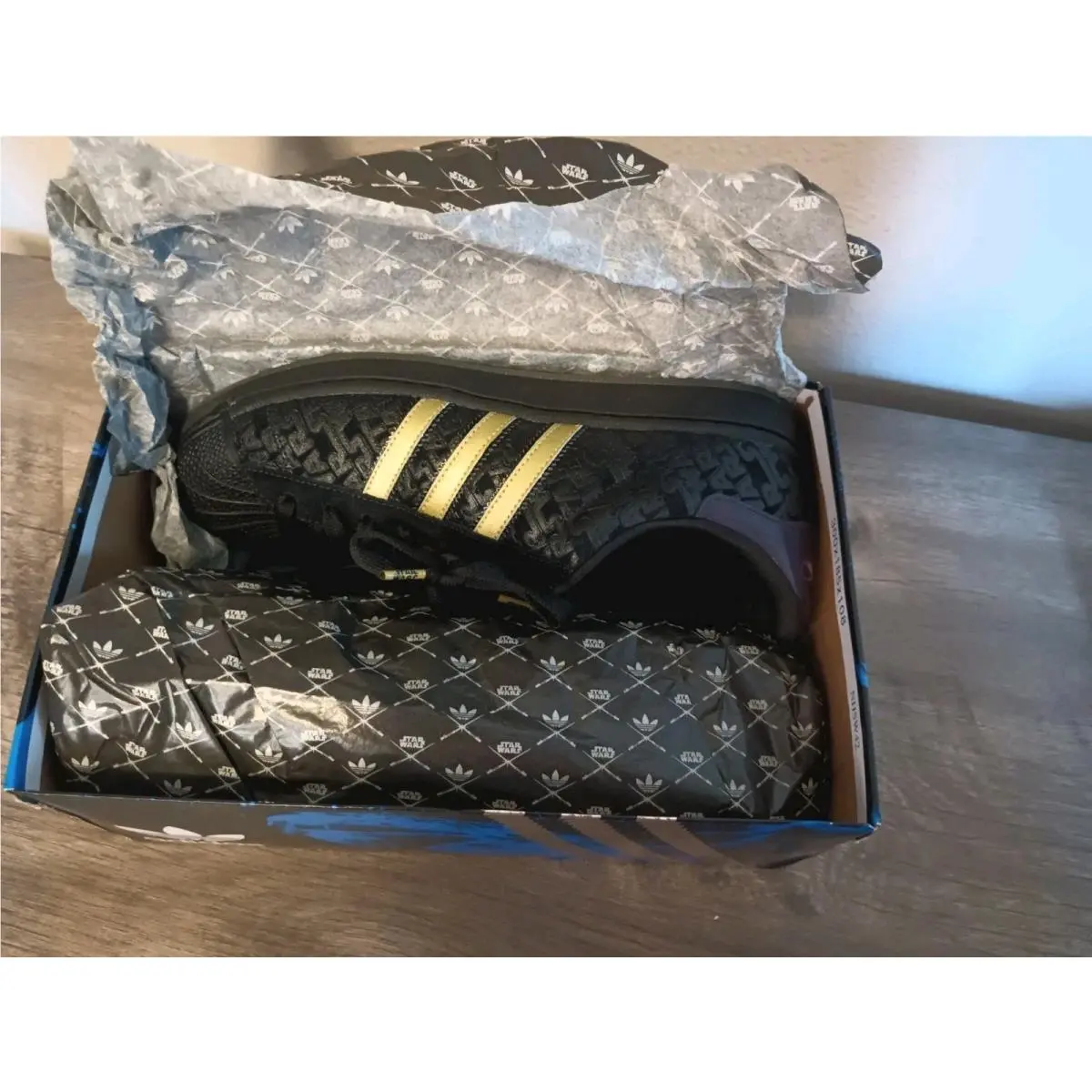 Adidas shoes - adidas Superstar - Superstar - G17710 - Black and gold (UPC: 884894194928) 14