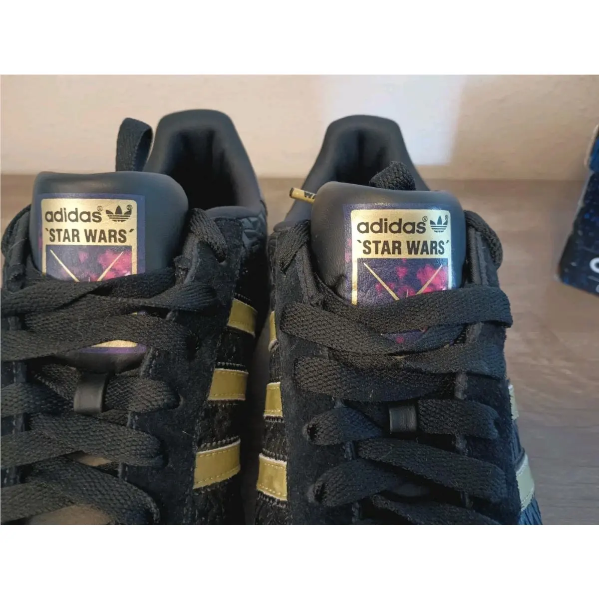 Adidas shoes - adidas Superstar - Superstar - G17710 - Black and gold (UPC: 884894194928) 6