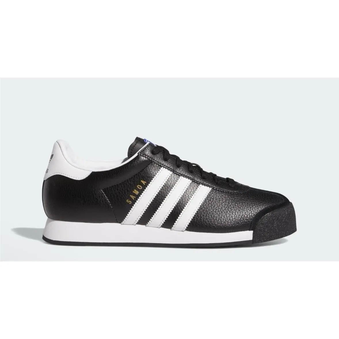 Adidas Samoa Shoes Sneakers Lace Up Black White Men`s 12.5
