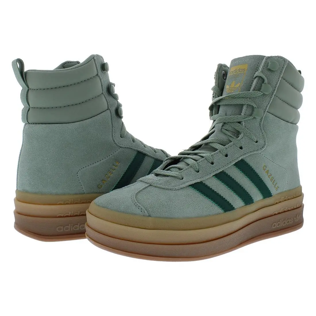 Adidas shoes - Silver Green/Collegiate Green/Gold Metallic, Main: Green (UPC: 196464371470) 0