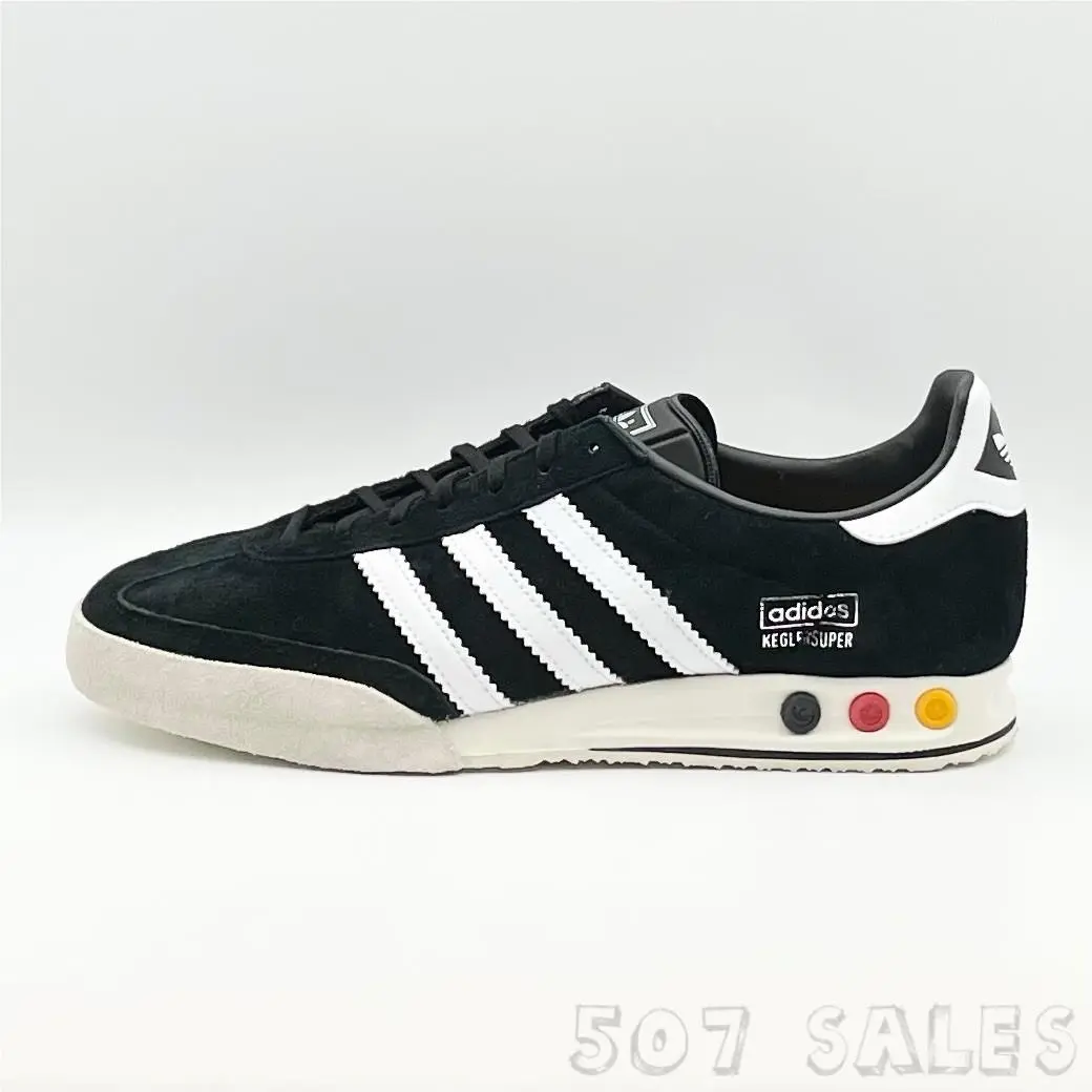 Adidas Kegler Super Core Black / White / Red IE5312 - Size 12