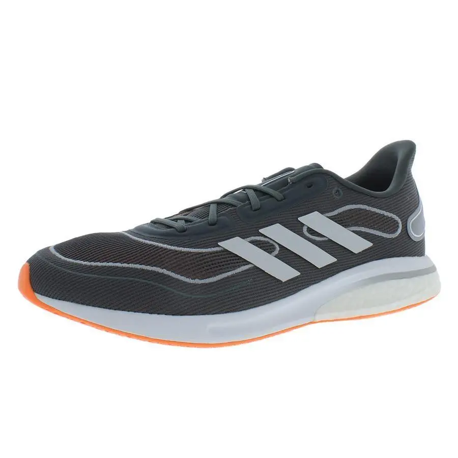 Adidas shoes - Grey/White/Orange, Main: Grey (UPC: 194813029805) 3