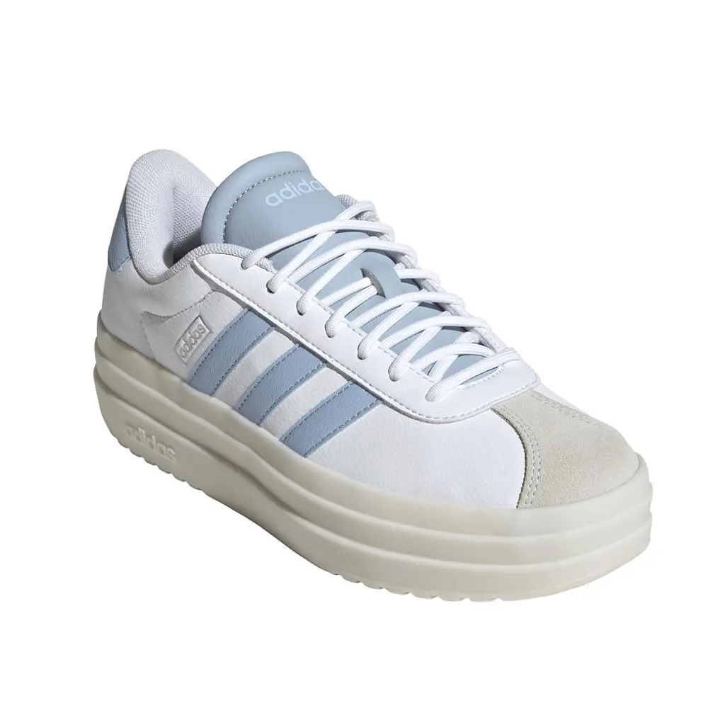 Adidas shoes - adidas Vl Court Bold Lace Up - JI1794 - Blue, White (UPC: 197615076893) 0