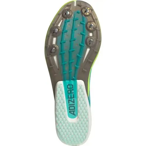 Adidas shoes - Adidas Adizero Avanti XC - Adizero Avanti - JR5077 - Aqua/Zero Metallic/Lucid Lemon (UPC: 0197620626526) 6