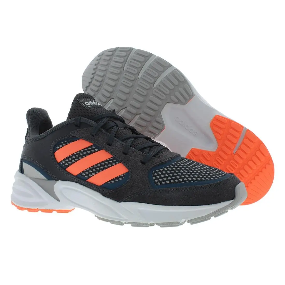 Adidas Valasion Womens Shoes Size 7 Color: Black/salmon/white