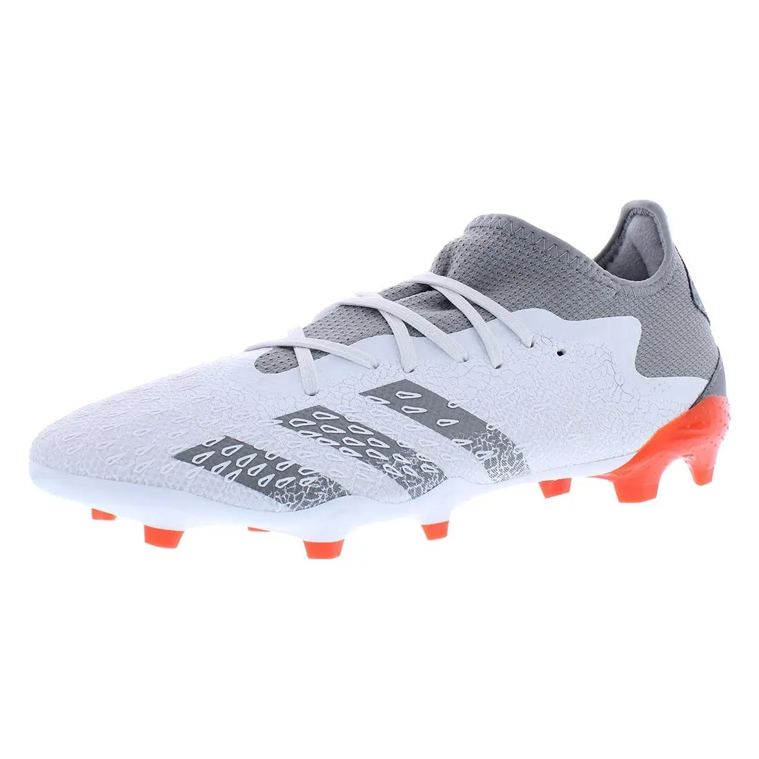 Adidas shoes - Cloud White/Iron Metallic/Solar Red, Main: White (UPC: 191985010655) 0