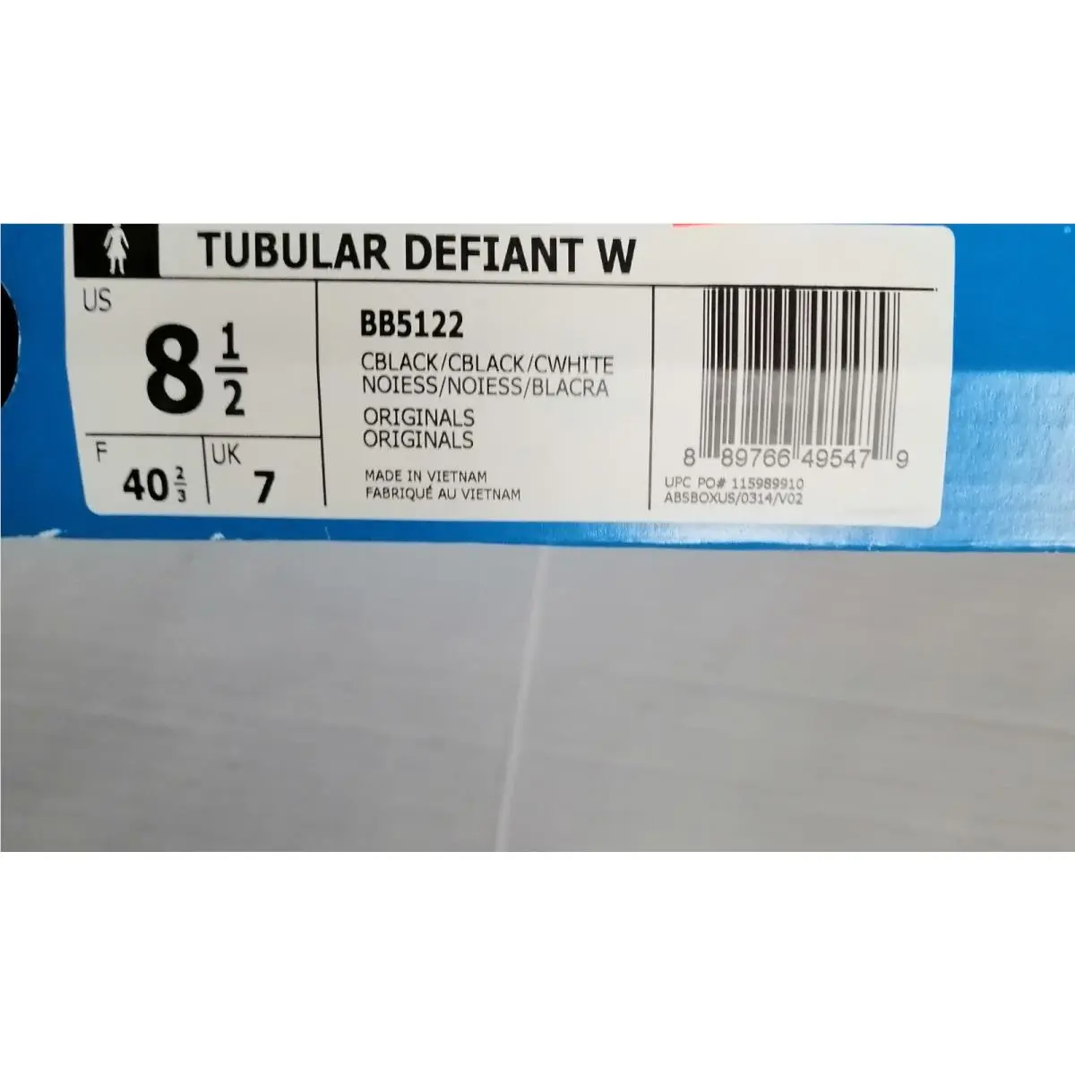 Adidas shoes - adidas Tubular Defiant - Tubular Defiant - BB5122 - Black/white 4