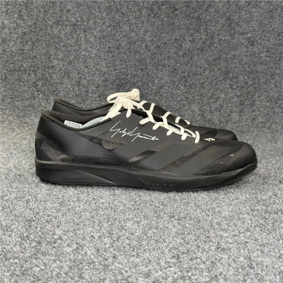 Adidas Y-3 Adizero RC6 Athletic Shoes Men`s 12.5 Black White Running Training