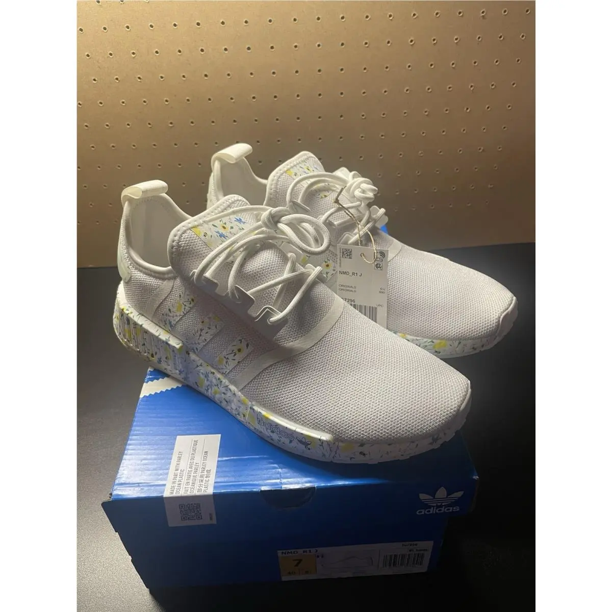Adidas shoes - adidas Originals NMD R1 - Originals NMD - Multi/FTWR White/FTWR White (UPC: 195749828258) 5