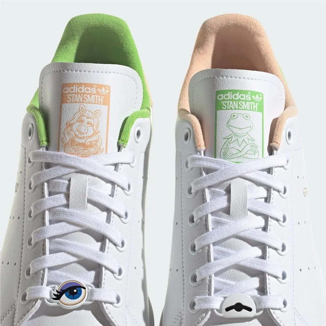 Adidas Stan Smith Kermit Miss Piggy Disney X Collab GZ5863 Youth Size 3