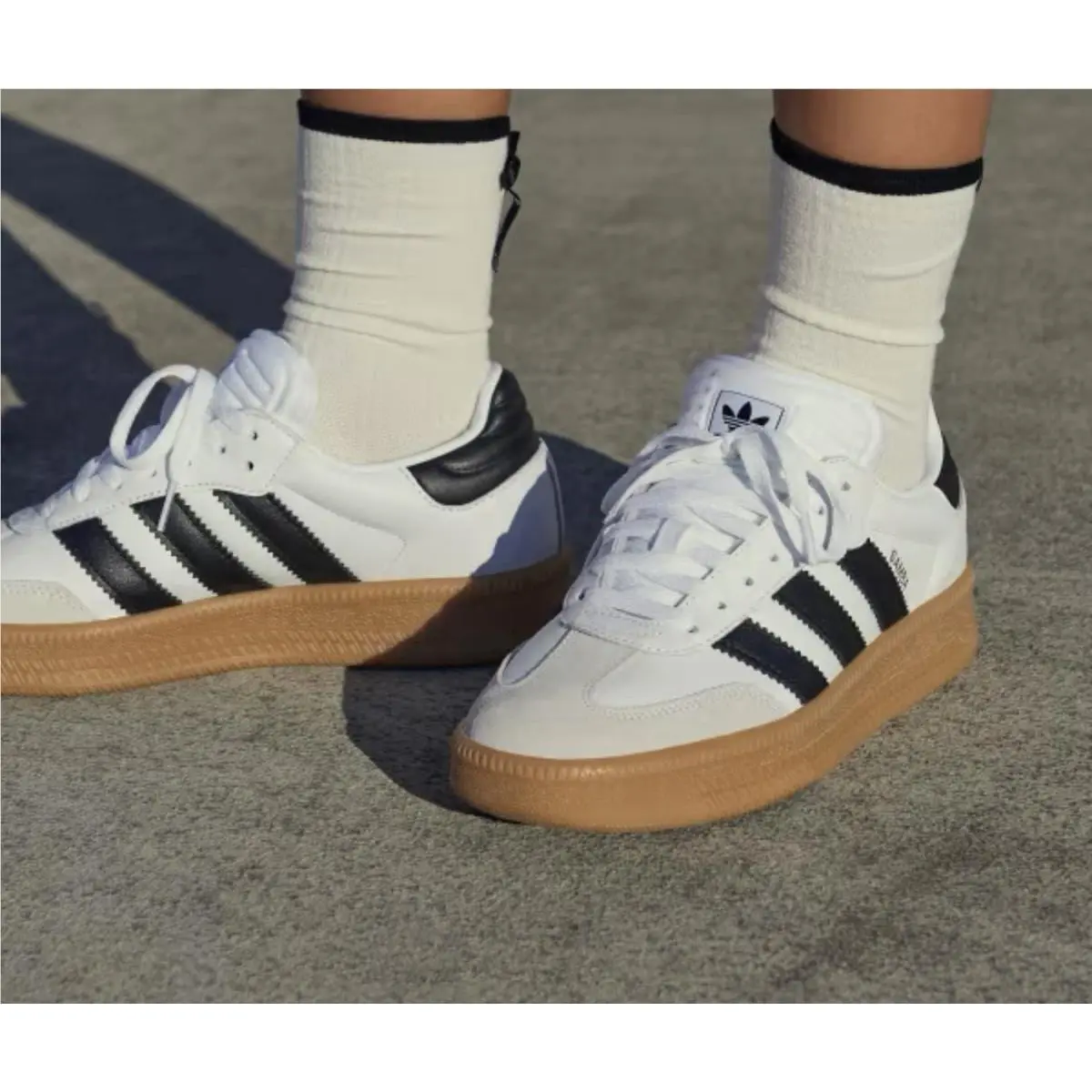 Adidas shoes - adidas Samba XLG - Samba XLG - White, Black, Beige 9