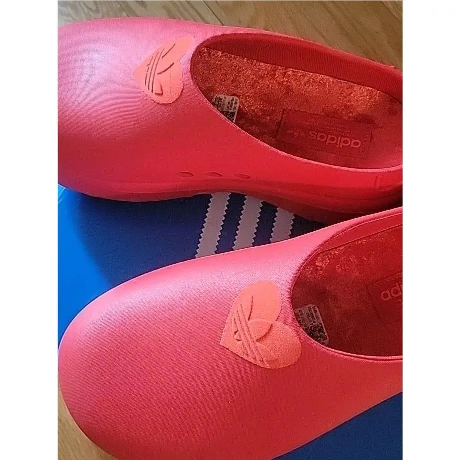 Adidas Adifom Stan Smith Mule Womens Size 7 Red Heart Platform Shoes