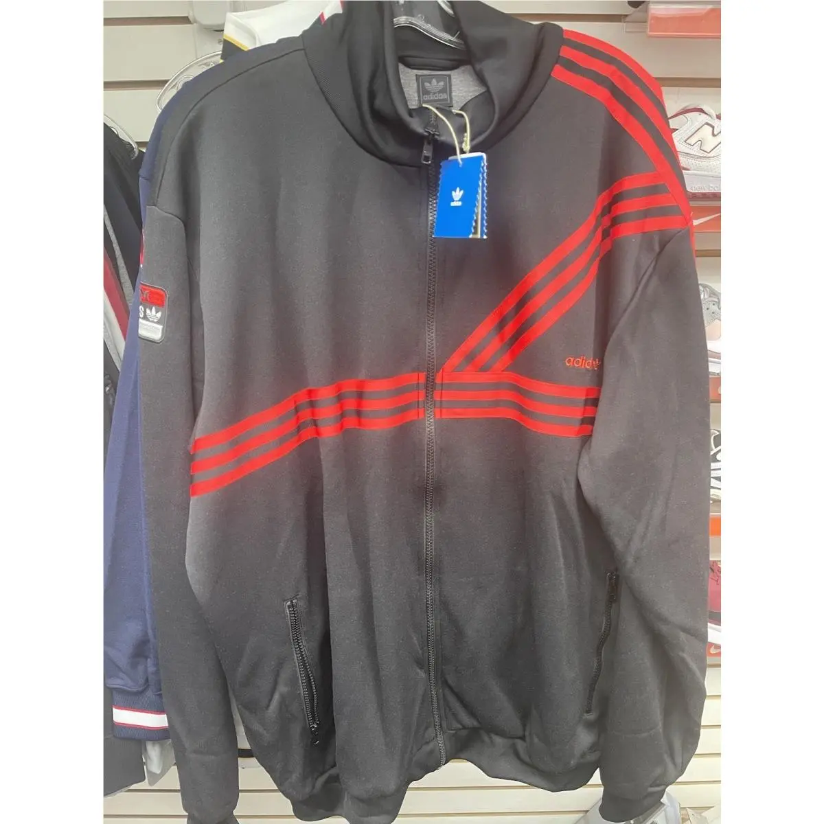 Vintage Adidas Btrack Jacket Street tt Size Medium Y2K
