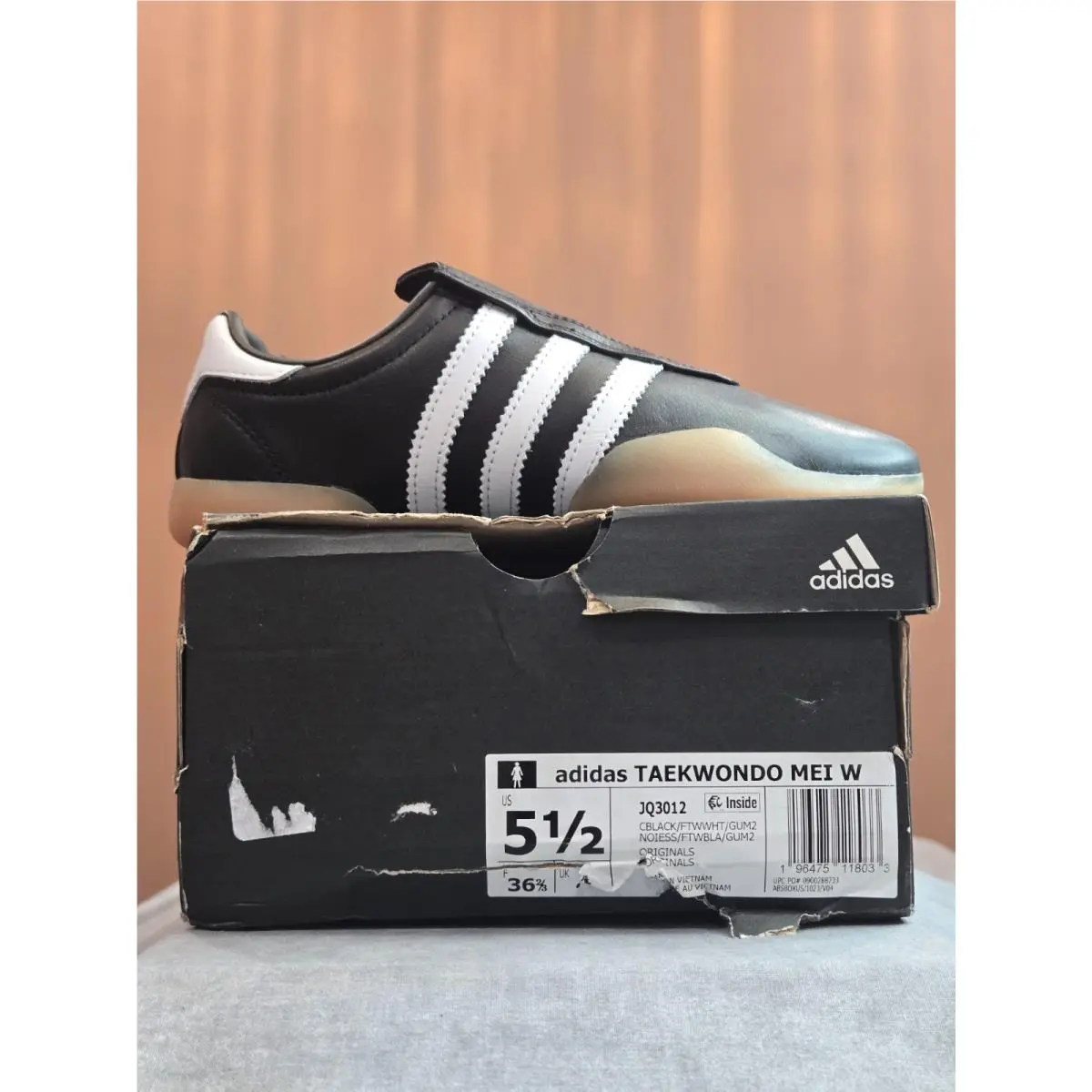 Adidas shoes - adidas Taekwondo - Taekwondo - JQ3012 - Black 5