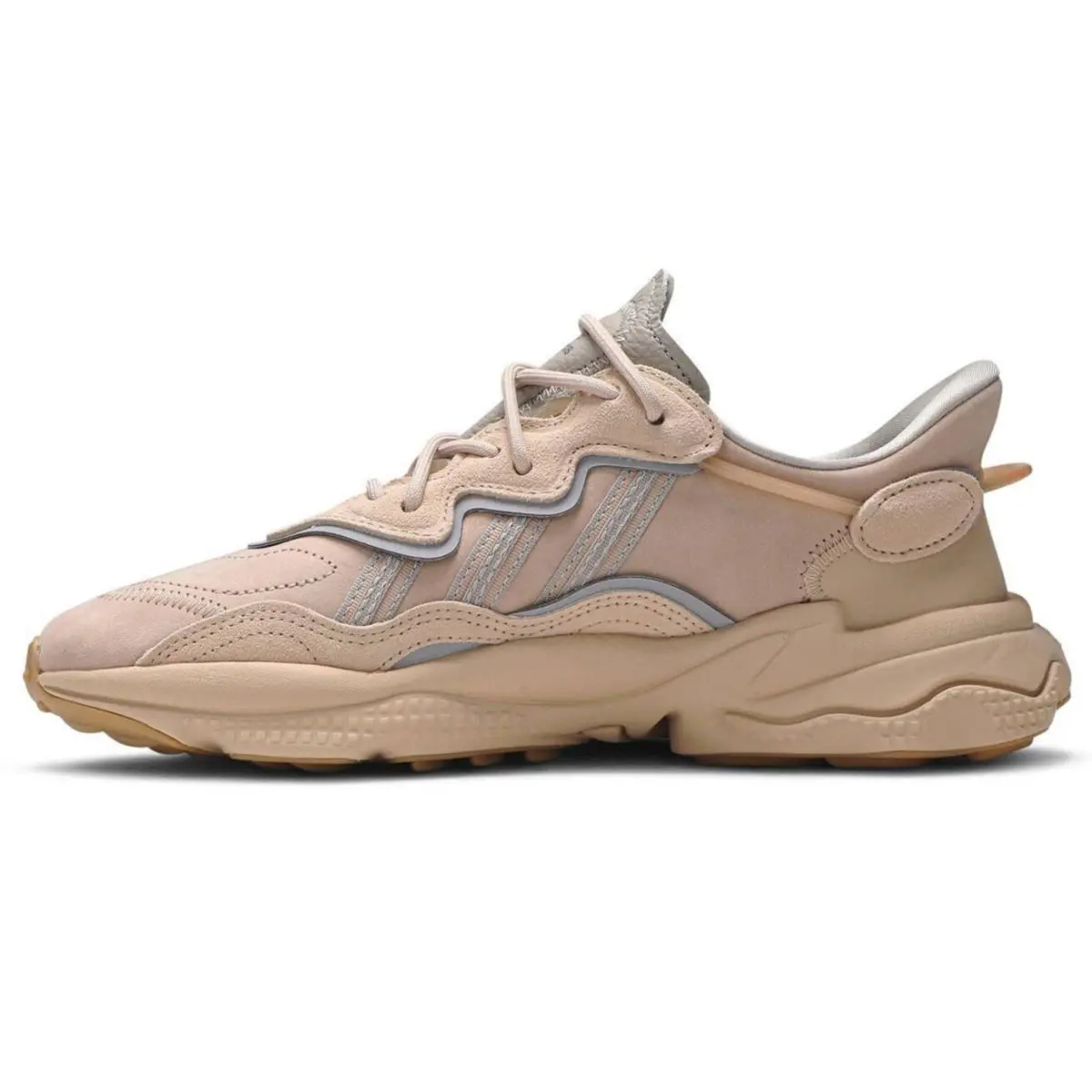 Adidas shoes - adidas Ozweego - Ozweego - EE6462 - Pale Nude/Light Brown/Solar Red 1
